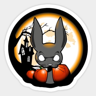 Halloween Rabbit Sticker